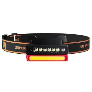 Lanterna Frontala LED Superfire, 60lm, 1000mAh, CL01