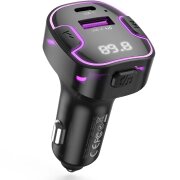 Modulator FM Bluetooth XO Design BCC12, 1 x USB-A - 1 x USB-C 