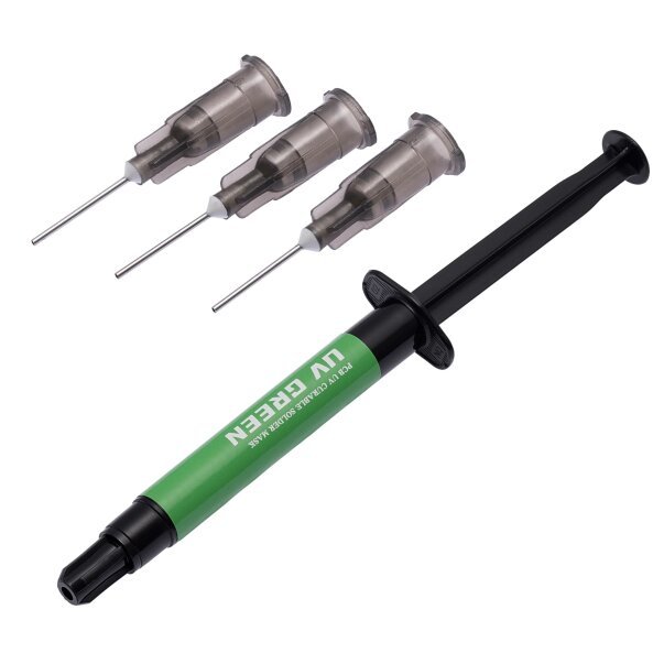 Pasta UV Mascare 2UUL, Tip Seringa, Verde