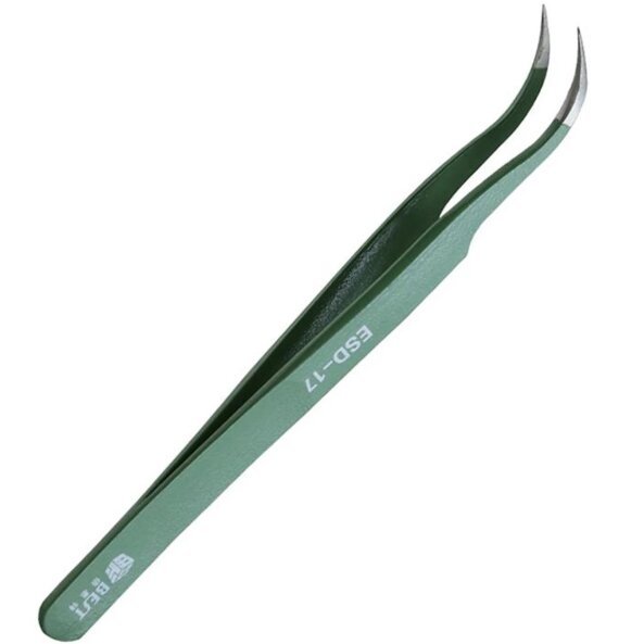 Penseta Curbata Best BST-17, Verde 