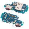 Placa cu Conector Incarcare - Microfon - Modul Cititor SIM Samsung Galaxy S23 Ultra S918, Service Pack GH96-15621A 