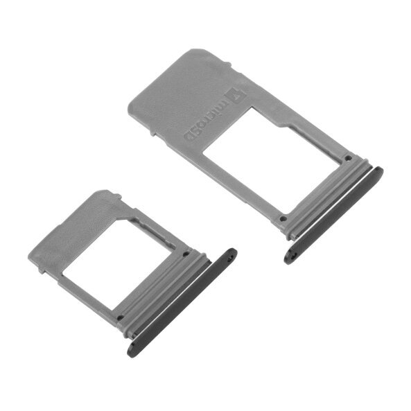 Suport SIM - Card Samsung Galaxy A5 (2017) A520 / A7 (2017) A720, Negru