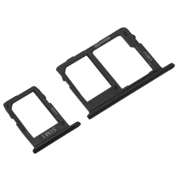 Suport SIM - Card Samsung Galaxy J6 J600, Dual SIM, Negru