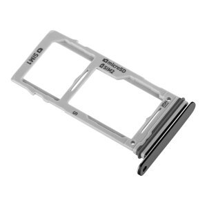 Suport SIM - Card Samsung Galaxy S9 G960, Dual SIM, Negru