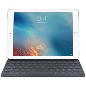Tastatura Apple Smart Keyboard Folio pentru iPad Pro 9.7 (2016), Layout Qwerty Romania, Neagra MNKR2RO/A 