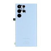 Capac Baterie Samsung S908 Galaxy S22 Ultra 5G Sky Blue (Albastru Deschis) (Service Pack)