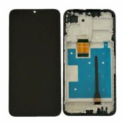 Ecran Compatibil pentru Honor X5 4G 2023 Negru CU RAMA