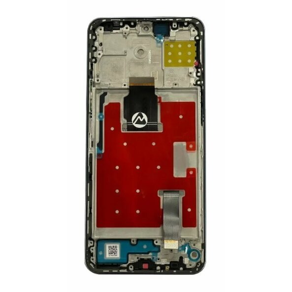 Ecran Compatibil pentru Honor X8a 4G / Honor 90 Lite 2023 Argintiu CU RAMA