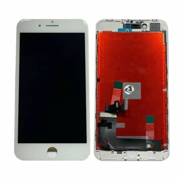 Ecran Compatibil pentru iPhone 8 Plus Alb