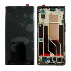 Ecran Compatibil pentru Oppo Reno6 Pro 5G Negru Cu Rama pentru VERSIUNEA CPH2249 (Original Refurbished)