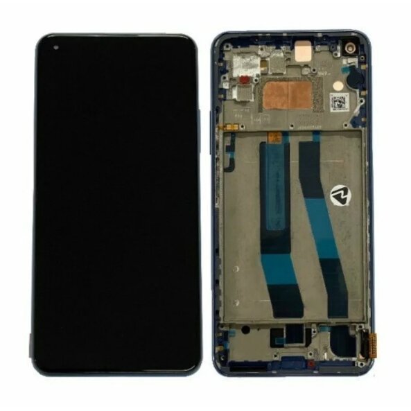Ecran Compatibil pentru Xiaomi 11 Lite 5G NE Blue CU RAMA