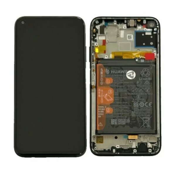 Ecran Huawei P40 Lite Midnight Black (Service Pack)