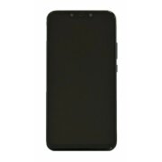 Ecran Mate 20 Lite Negru CU RAMA (Compatibil)