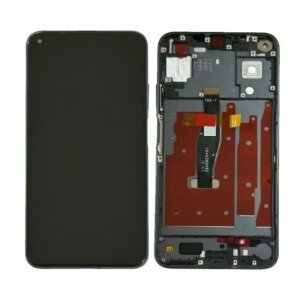 Ecran Nova 5T/ Honor 20 Negru CU RAMA (Compatibil)