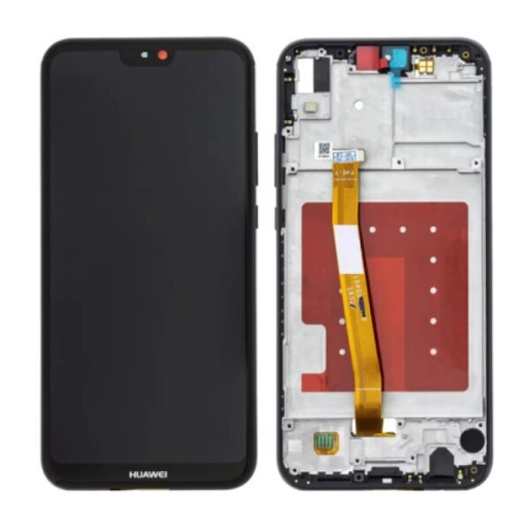 Ecran P20 Lite/ Nova 3e Negru CU RAMA (Compatibil)