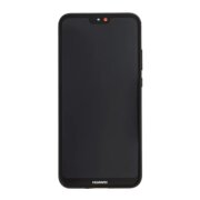 Ecran P20 Lite/ Nova 3e Negru CU RAMA (Compatibil)
