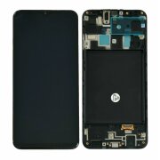 Ecran Samsung A205/ M107 Galaxy A20/ M10s 2019 Negru (Service Pack)