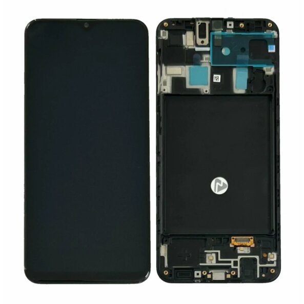Ecran Samsung A205/ M107 Galaxy A20/ M10s 2019 Negru (Service Pack)