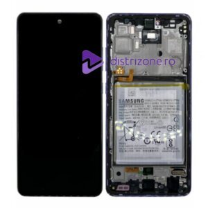 Ecran Samsung A525 4G / A526B 5G Galaxy A52 2021 Violet Cu Baterie (Service Pack)