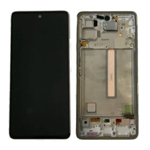 Ecran Samsung A536 Galaxy A53 5G Awesome White (Alb Argintiu) (Service Pack)