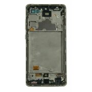 Ecran Samsung A725 Galaxy A72 4G 2021 Alb Fara Baterie (Service Pack)