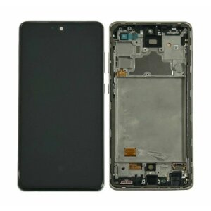 Ecran Samsung A725 Galaxy A72 4G 2021 Alb Fara Baterie (Service Pack)