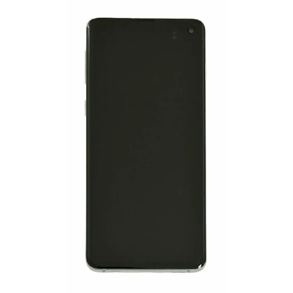 Ecran Samsung G973 Galaxy S10  Alb (Service Pack)