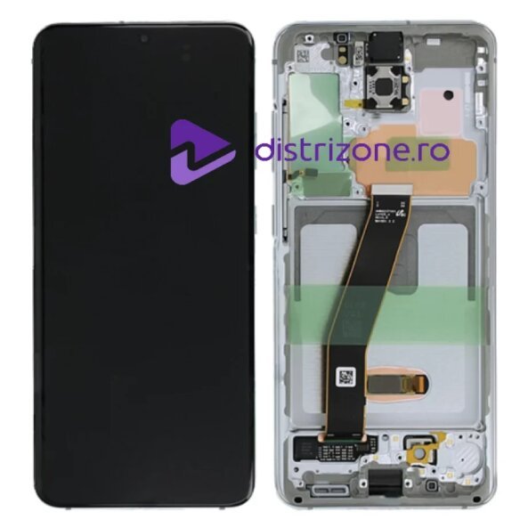 Ecran Samsung G980/ G981 Galaxy S20 Cloud White (Service Pack)