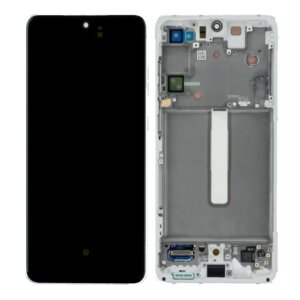 Ecran Samsung G990 Galaxy S21 FE 5G Alb (Service Pack)