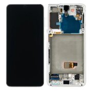 Ecran Samsung G991 Galaxy S21 5G Alb Fara Baterie (Service Pack)