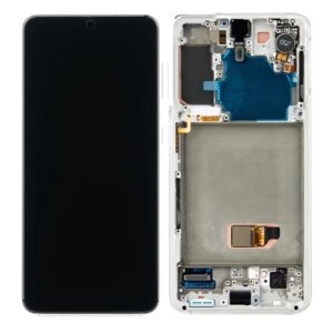 Ecran Samsung G991 Galaxy S21 5G Alb Fara Baterie (Service Pack)