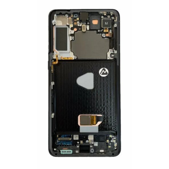 Ecran Samsung G996 Galaxy S21 Plus Phantom Black (Negru) Fara Baterie (Service Pack)