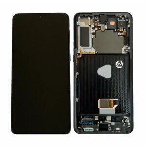 Ecran Samsung G996 Galaxy S21 Plus Phantom Black (Negru) Fara Baterie (Service Pack)