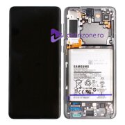 Ecran Samsung G996 Galaxy S21 Plus Phantom Silver (Argintiu) (Service Pack)