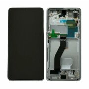 Ecran Samsung G998 Galaxy S21 Ultra Phantom Silver Fara Camera Frontala (Service Pack)