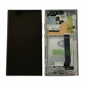 Ecran Samsung N986 Galaxy Note 20 Ultra 5G Mystic White (Alb) Fara Camera (Service Pack)