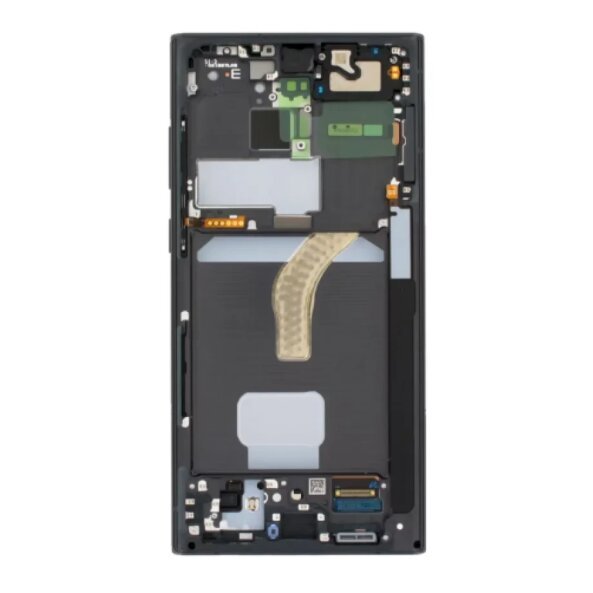 Ecran Samsung S908 Galaxy S22 Ultra 5G Black (Negru) (Service Pack)