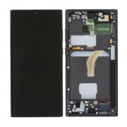 Ecran Samsung S908 Galaxy S22 Ultra 5G Black (Negru) (Service Pack)