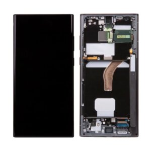 Ecran Samsung S908 Galaxy S22 Ultra 5G Graphite (Gri Grafit) (Service Pack)