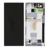 Ecran Samsung S908 Galaxy S22 Ultra 5G White (Alb) (Service Pack)