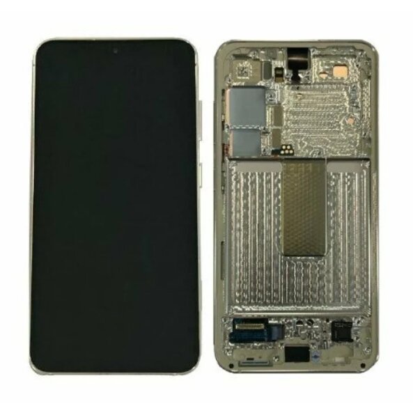 Ecran Samsung S911 Galaxy S23 5G Cream/ Beige (Crem/ Bej) (Service Pack)