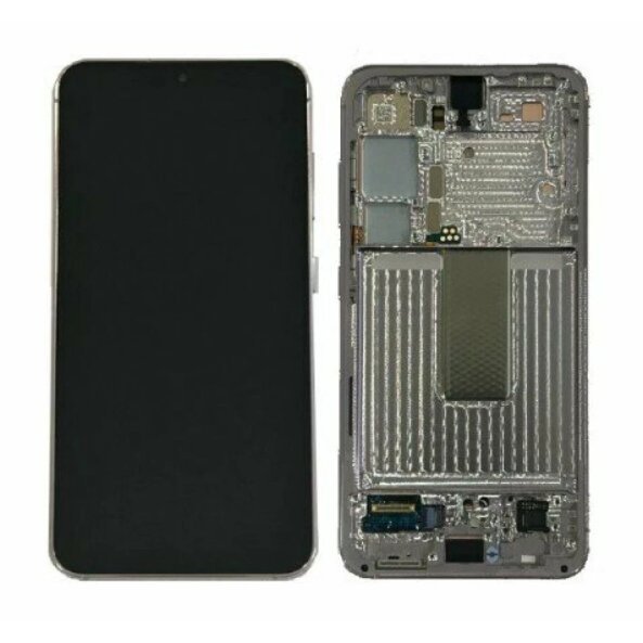 Ecran Samsung S911 Galaxy S23 5G Lavender/ Light Pink (Violet/ Roz Deschis) (Service Pack)