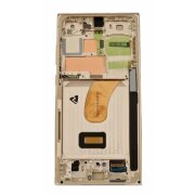 Ecran Samsung S918 Galaxy S23 Ultra 5G Cream/ Beige (Crem/ Bej) (Service Pack)