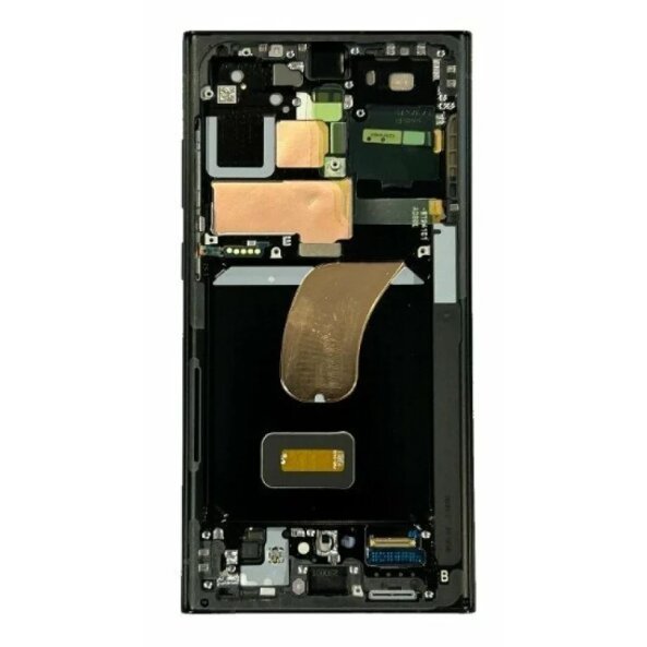 Ecran Samsung S918 Galaxy S23 Ultra 5G Graphite Gray/ Red (Gri Grafit/ Rosu) (Service Pack)