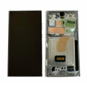 Ecran Samsung S918 Galaxy S23 Ultra 5G Light Blue/ Light Green (Albastru Deschis/ Verde Deschis) (Service Pack)