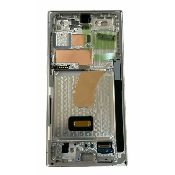 Ecran Samsung S918 Galaxy S23 Ultra 5G Light Blue/ Light Green (Albastru Deschis/ Verde Deschis) (Service Pack)