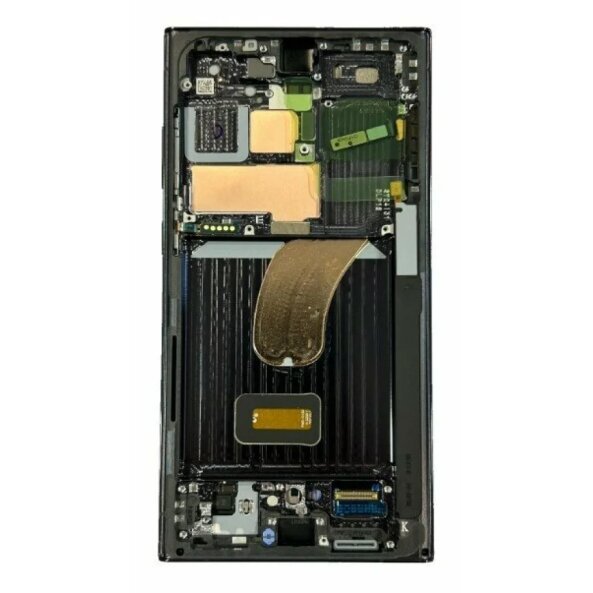 Ecran Samsung S918 Galaxy S23 Ultra 5G Phantom Black (Negru) (Service Pack)