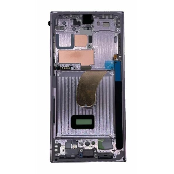 Rama Mijloc Samsung S918 Galaxy S23 Ultra 5G Lavender/ Light Pink (Violet/ Roz Deschis) (Service Pack)
