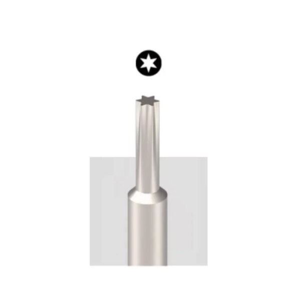 Surubelnita Profesionala de Precizie Alama 2uul Cap Stelat 6 Colturi (Torx)