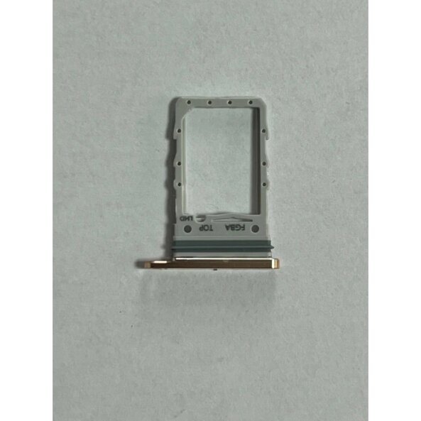 Suport SIM pentru Samsung Galaxy Z Flip4 5G F721 Pink Gold (din dezmembrari)